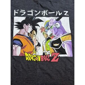 Dragon Ball Z T Shirt Mens Large Black Goku Frieza DBZ